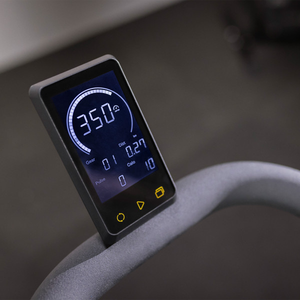 CENTR X HYROX Perform Curved Treadmill led display metrics europe