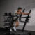 CENTR X HYROX Perform Curved Treadmill side push exercise